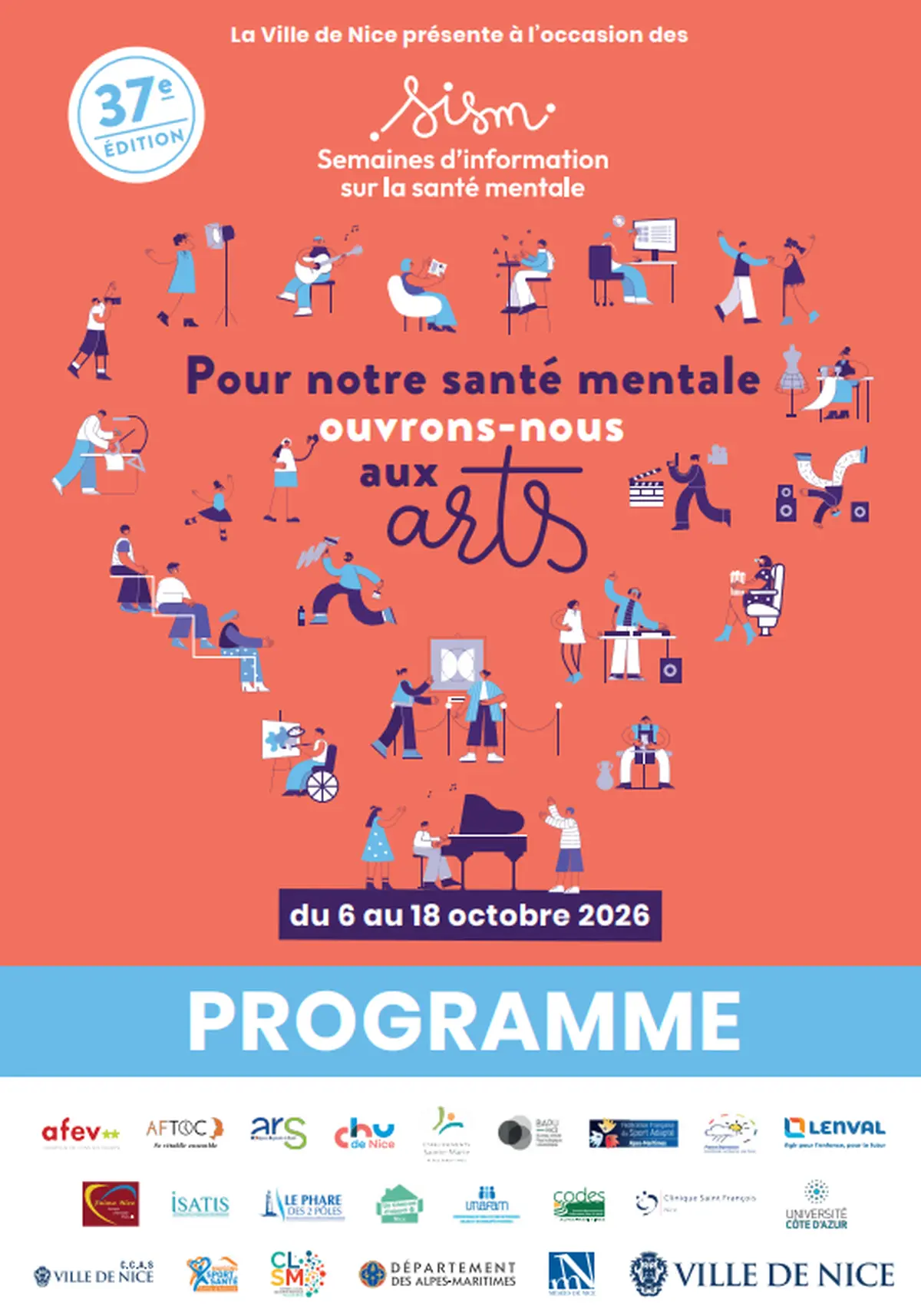Journée de conversations et table ronde sur la santé mentale et les arts à Nice