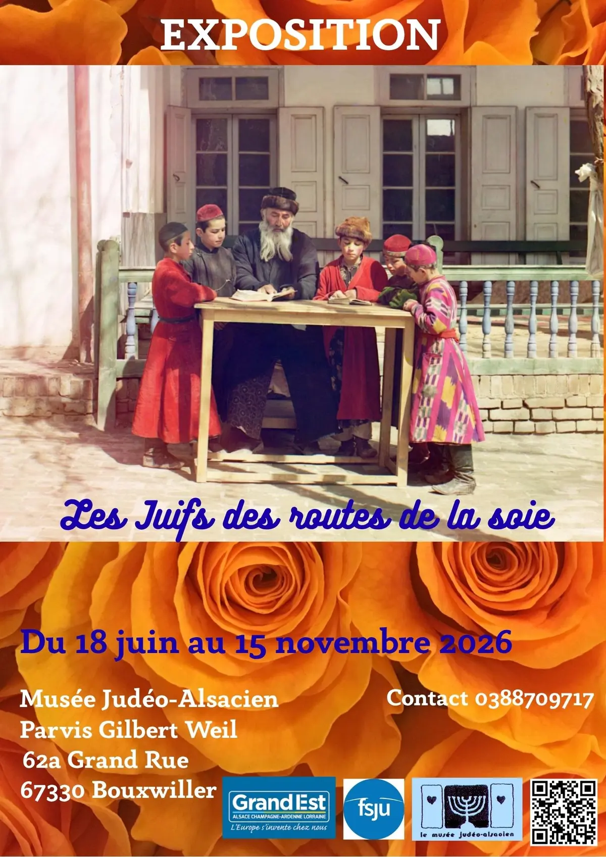Exposition Les Juifs des routes de la soie au musée judéo-alsacien de Bouxwiller