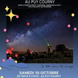 Sortie nocturne au Puy Courny à Aurillac : biodiversité et ciel étoilé