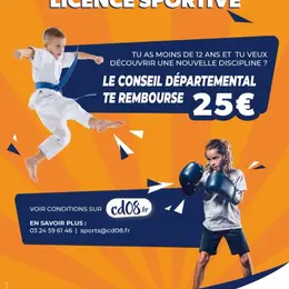 Aide à la première licence sportive pour les enfants dans les Ardennes