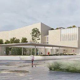 La Cité de la Danse à Toulouse, dans le quartier de la Reynerie