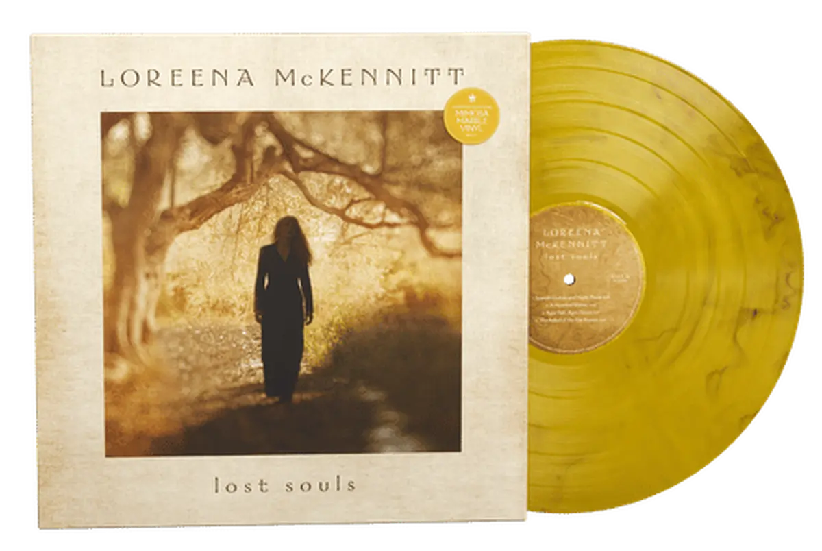 To Drive the Cold Winter Away et Lost Souls de Loreena McKennitt réédités en vinyle coloré