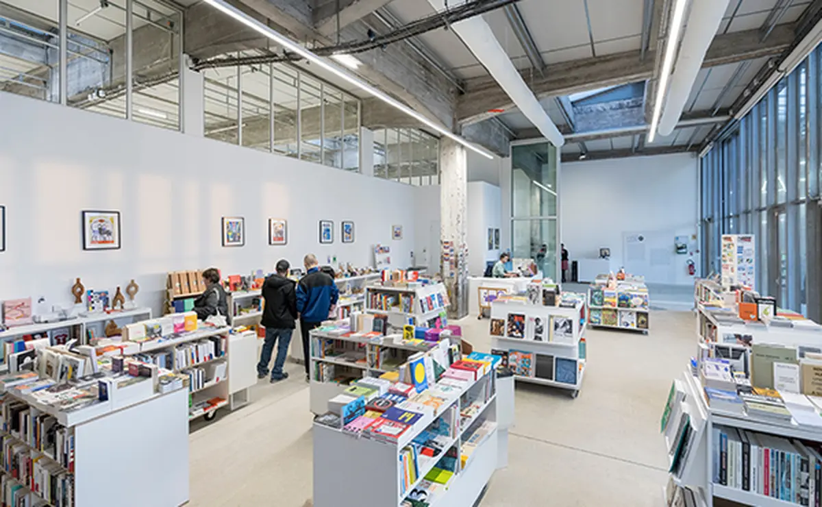 La librairie de la HAB Galerie à Nantes : livres, ateliers et rencontres