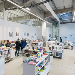 La librairie de la HAB Galerie à Nantes : livres, ateliers et rencontres