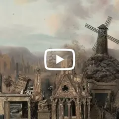 Le Cimetière en cheveux de Milliat exposé au musée d'histoire de Nantes