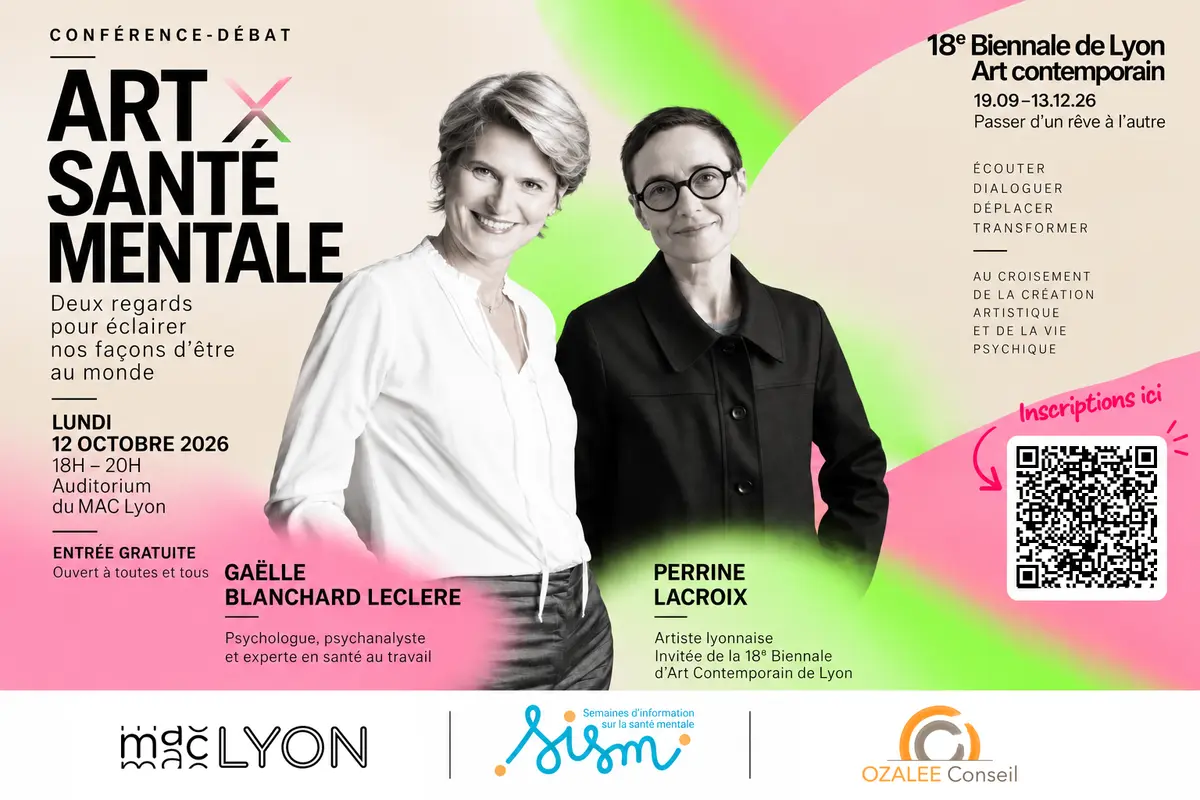 Conférence-débat sur l'art et la santé mentale au macLYON