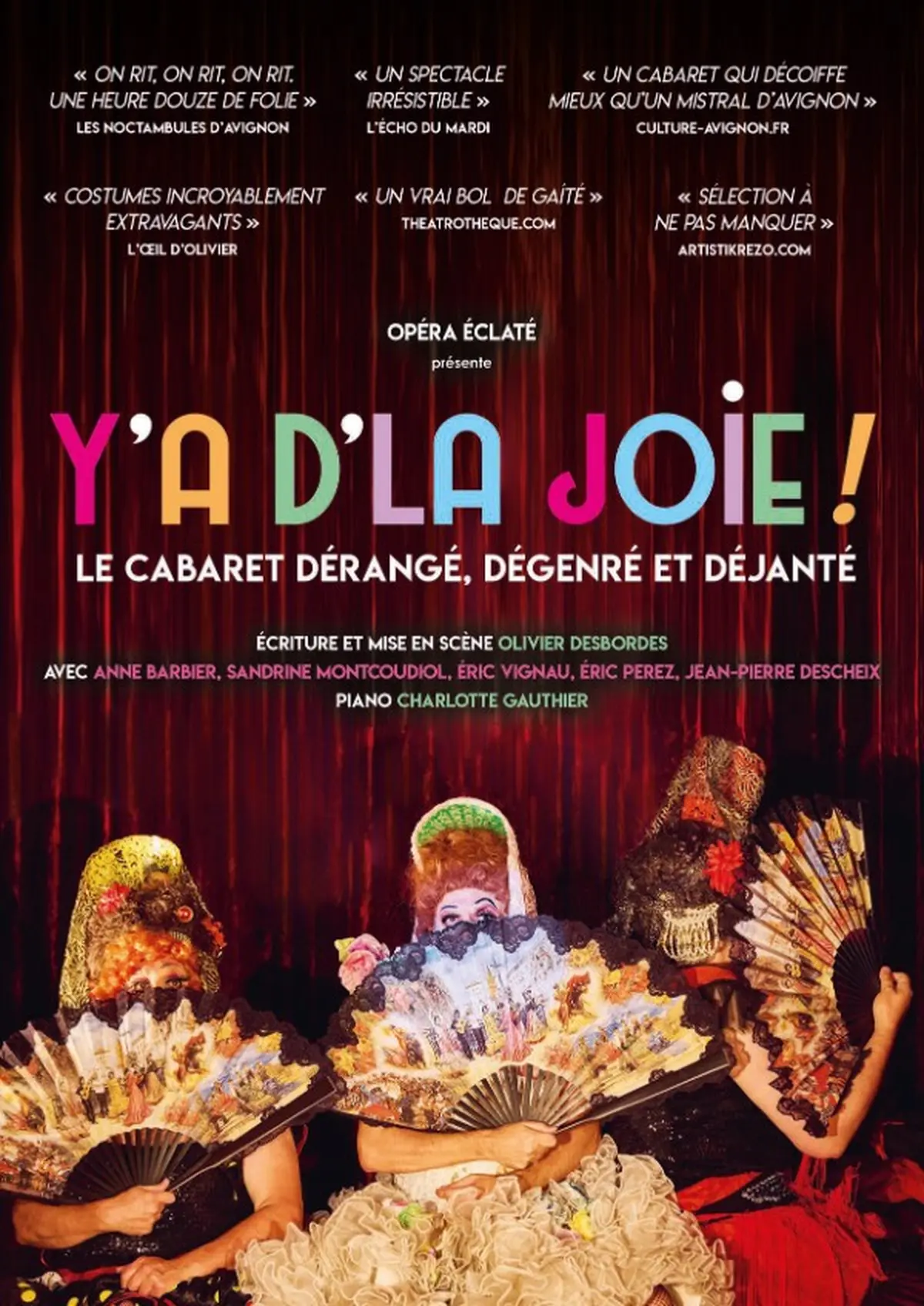 Y'a d'la joie ! le cabaret burlesque déjanté et dégenré à ne pas manquer