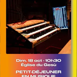Petit-déjeuner en musique à l'orgue : rencontre et café à l'église du Gesù de Toulouse