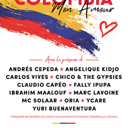 Colombia, Mon Amour : le concert solidaire au Palais des Congrès de Paris