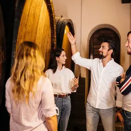 Dégustation de vins et visite du Domaine Wach à Andlau