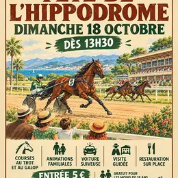Courses de trot et animations à la Fête de l'hippodrome d'Hyères