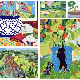 Exposition de Michal Korman à la Galerie Maket de Paris : Neige, Lune et Fleurs