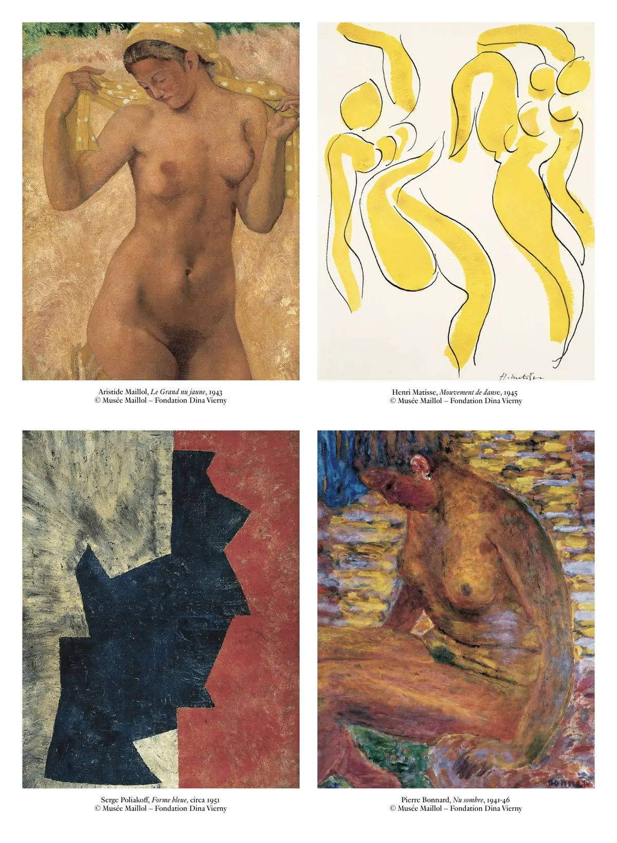 Exposition Dina Vierny : muse, résistante et collectionneuse au Musée Maillol