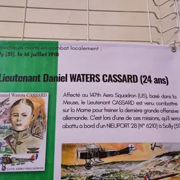 Exposition sur l'aviation pendant la Première Guerre mondiale au Mémorial de Dormans