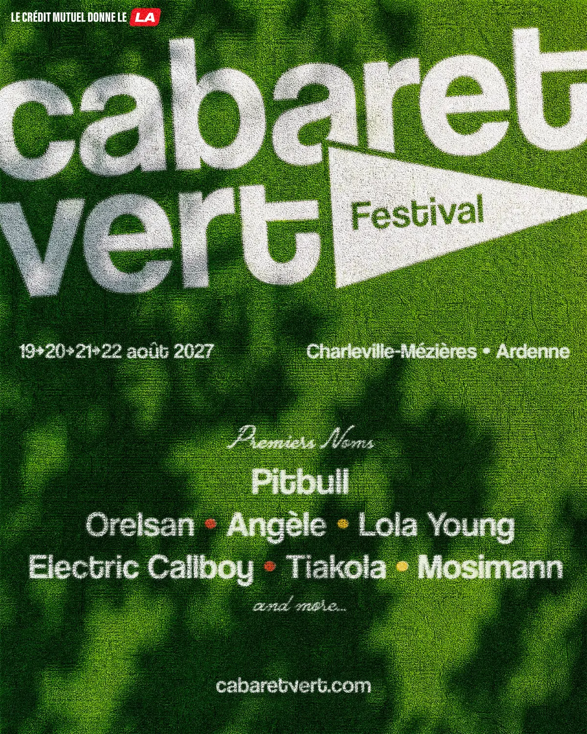 Festival Cabaret Vert 2027 à Charleville-Mézières : les premiers noms dévoilés