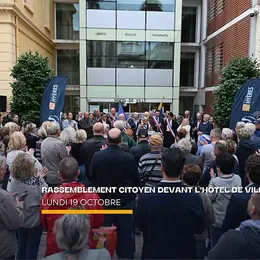 Rassemblement républicain à Hyères : la ville unie pour défendre les valeurs de la République
