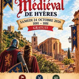 Festival Médiéval à Hyères : défilés costumés et combats sur la Place de la République
