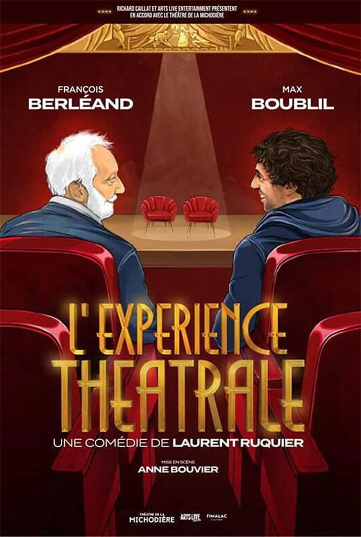 L'expérience théâtrale avec François Berléand et Max Boublil à Hyères