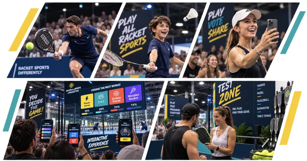 Paris Racket Playground : le salon des sports de raquettes à Paris