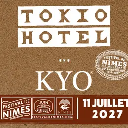 Tokio Hotel et Kyo en concert aux Arènes de Nîmes pour le Festival de Nîmes