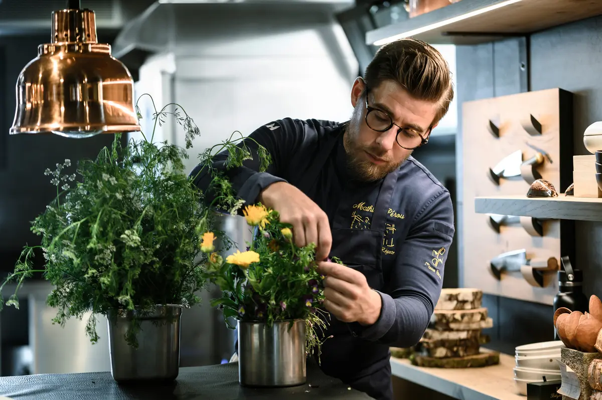 Trompe-l'œil automnal au Manoir de la Régate : la recette du Chef étoilé Mathieu Pérou