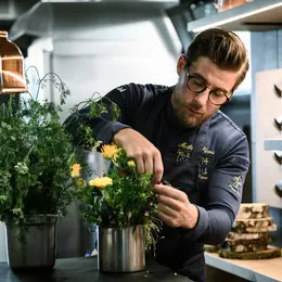 Trompe-l'œil automnal au Manoir de la Régate : la recette du Chef étoilé Mathieu Pérou