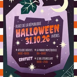 Halloween en centre-ville d'Hyères : animations et ateliers pour les enfants