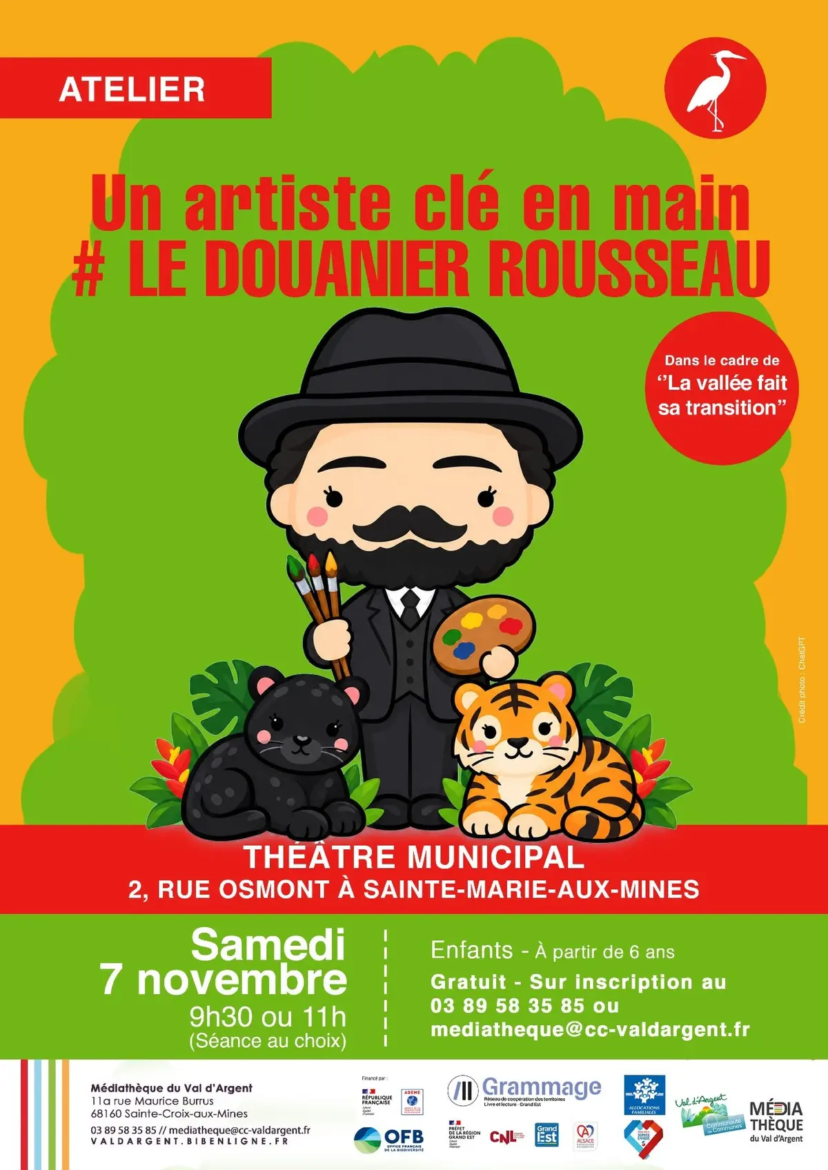 La Vallée fait sa Transition : journée biodiversité au Théâtre municipal de Sainte-Marie-aux-Mines