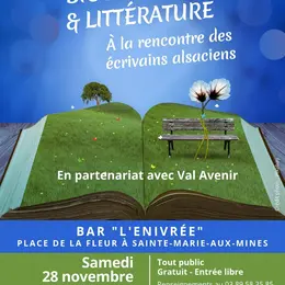 Rencontre littéraire autour de la biodiversité avec des écrivains alsaciens à Sainte-Marie-aux-Mines