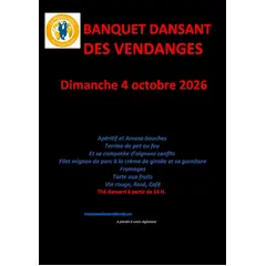 Banquet dansant des vendanges