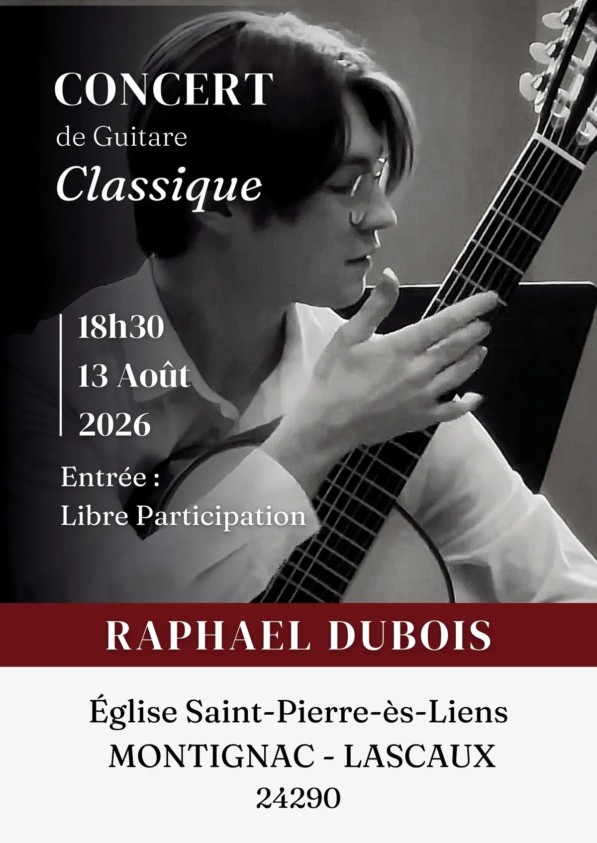 Concert de guitare classique 