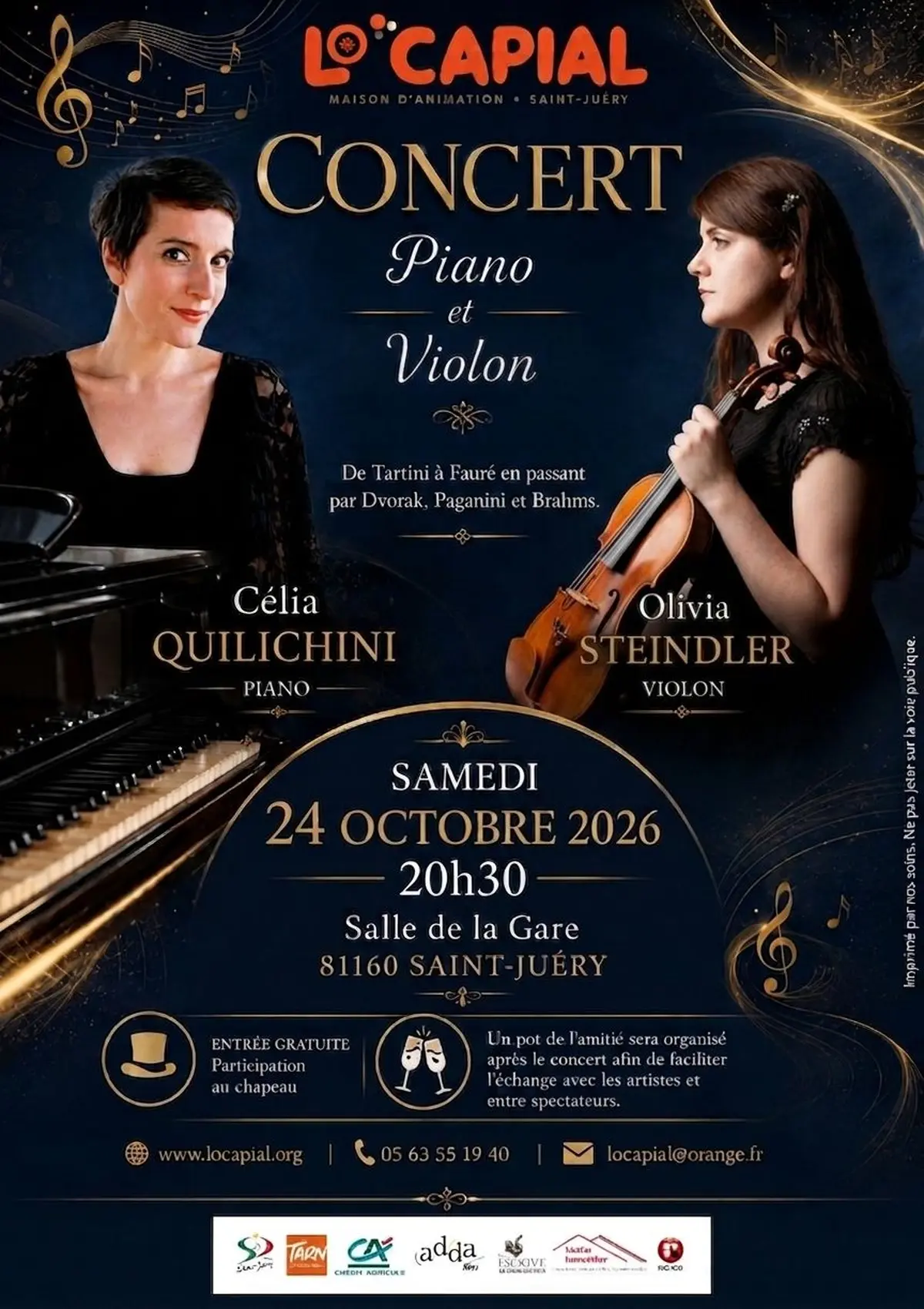 Concert Piano et Violon