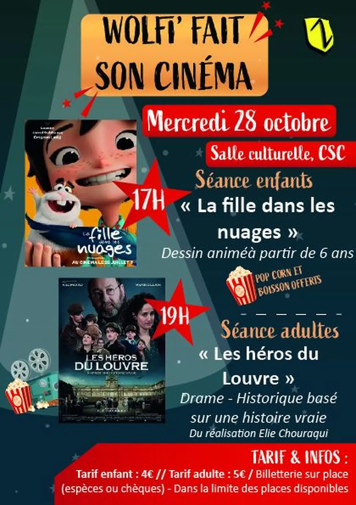Cinéma près de chez vous : La fille dans les nuages