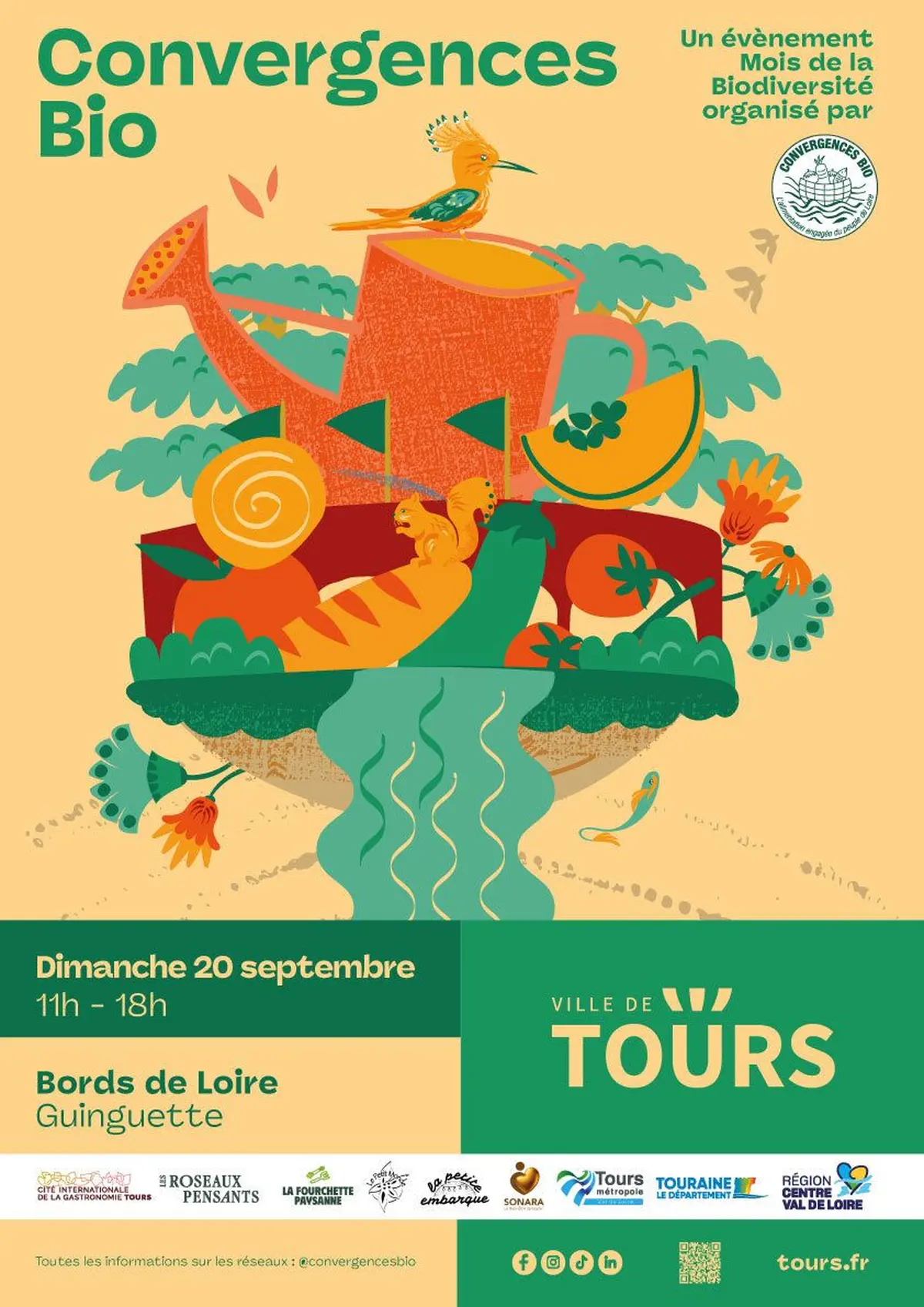 20eme édition - Village Marché Convergences Bio (mois de la Biodiversité)
