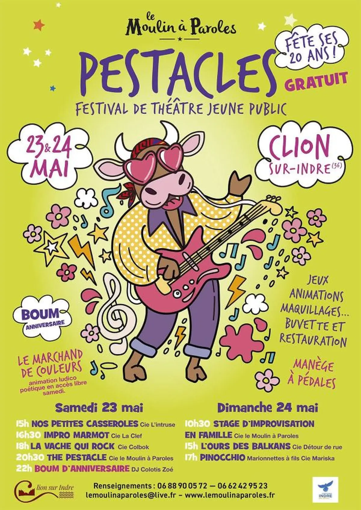 20ème festival de théâtre jeune public Pestacles