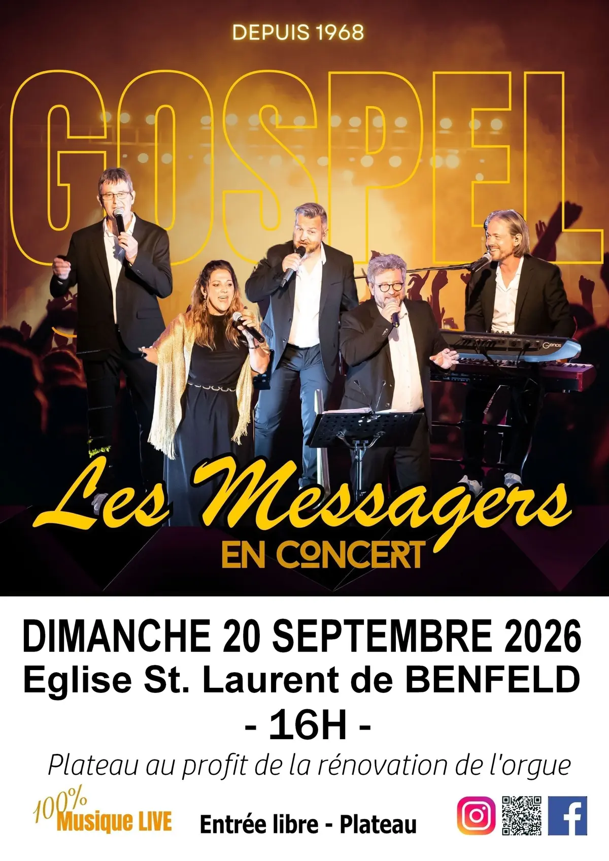 Les Messagers (Spirituals et Gospels)