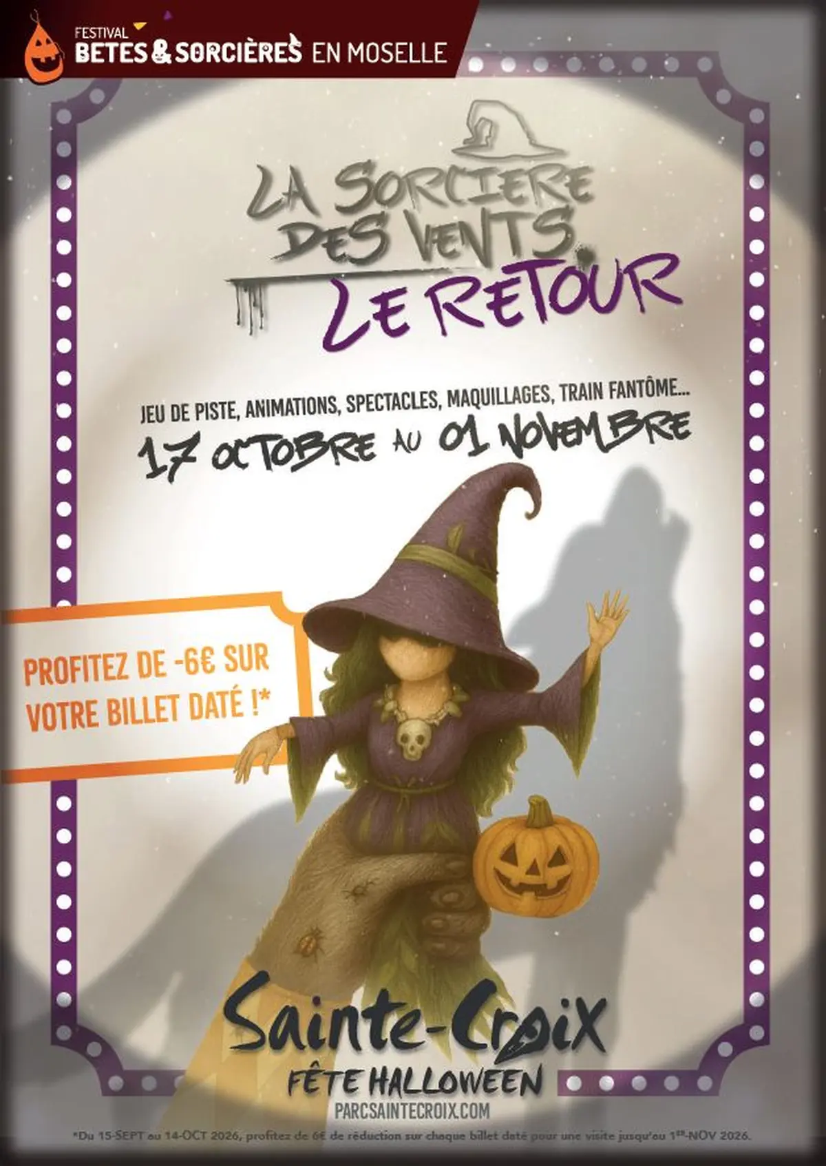 Halloween au Parc de Sainte-Croix  : relevez les défis et briser la malédiction