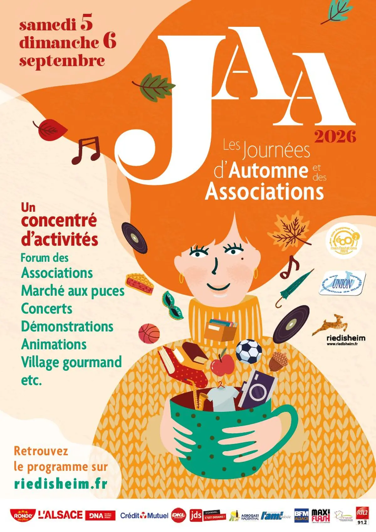 Les Journées d'Automne et des Associations à Riedisheim