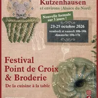 21e Festival Point de Croix et Broderie © mrof