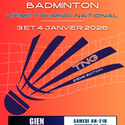 21e Tournoi natinal de Badminton