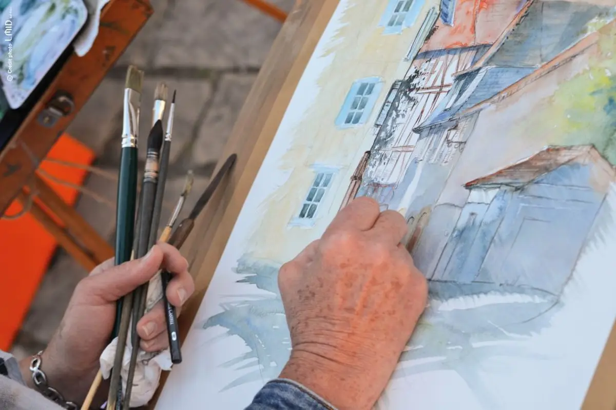 21ème Salon International de l'Aquarelle : Atelier adulte d'initiation à l'aquarelle
