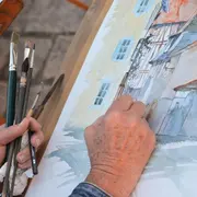 21ème Salon International de l'Aquarelle : Atelier enfant d'initiation à l'aquarelle