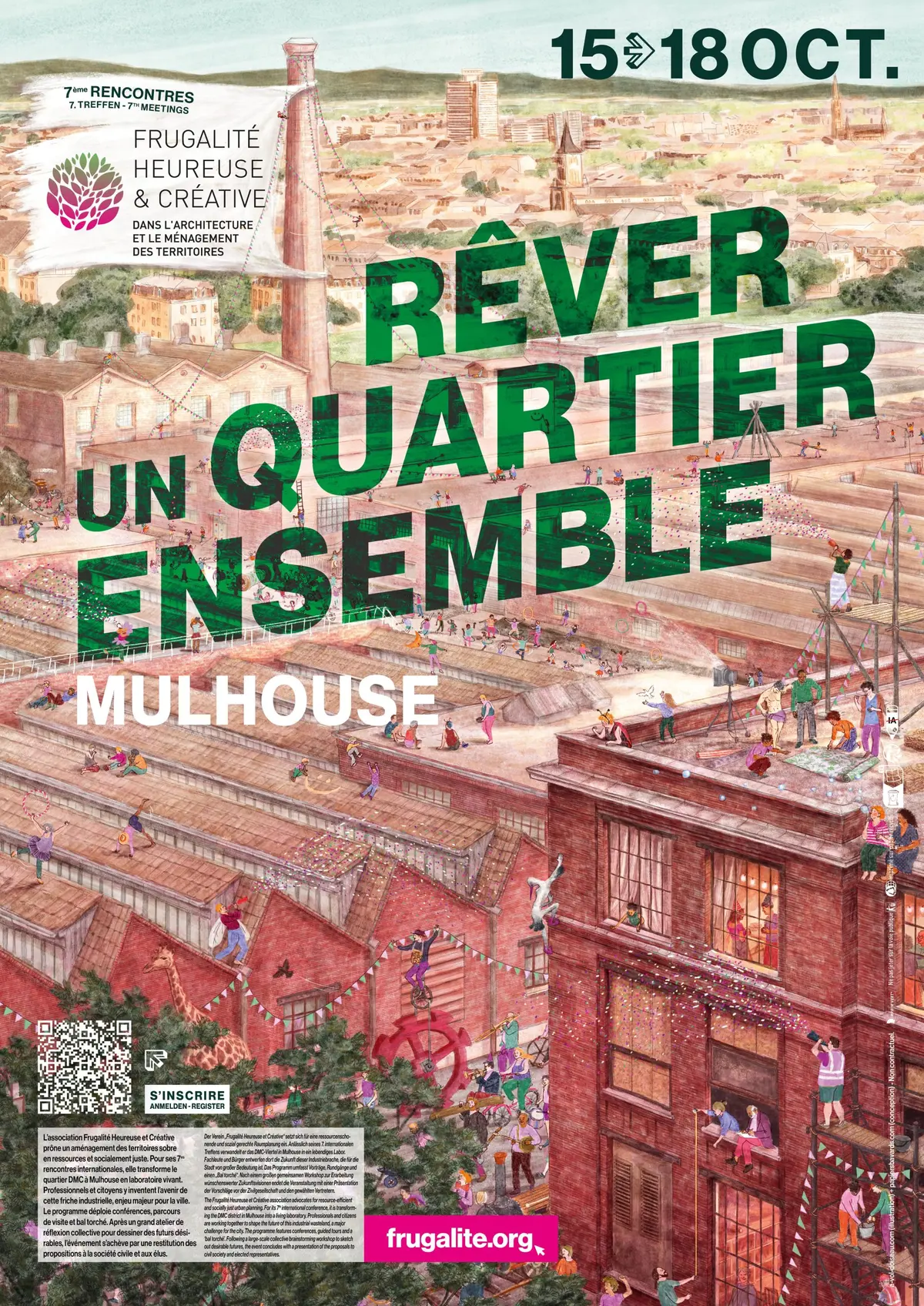 7e Rencontres nationales de la Frugalité, du 15>18 octobre 2026, à Mulhouse