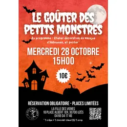 Atelier DIY d'Halloween - Décoration de masques