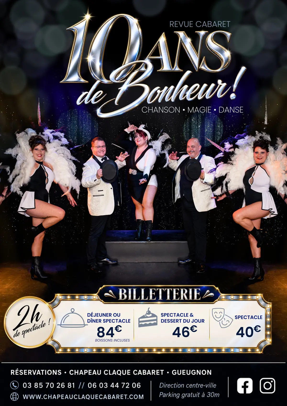 Revue Cabaret - 10 Ans de Bonheur !