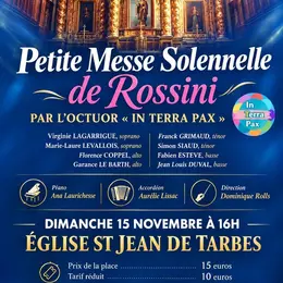 IN TERRA PAX interprète Petite Messe Solennelle de Rossini 