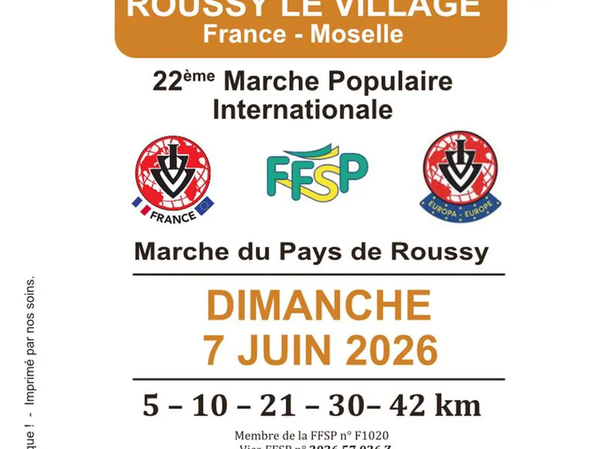 22e Marche populaire internationale