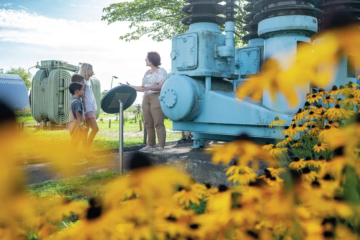 Le jardin des énergies du Musée Electropolis