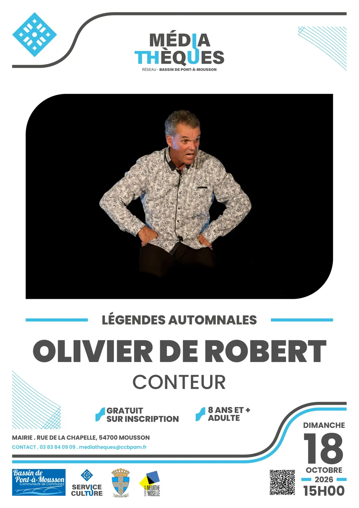  Clôture des Légendes automnales avec Olivier de Robert 