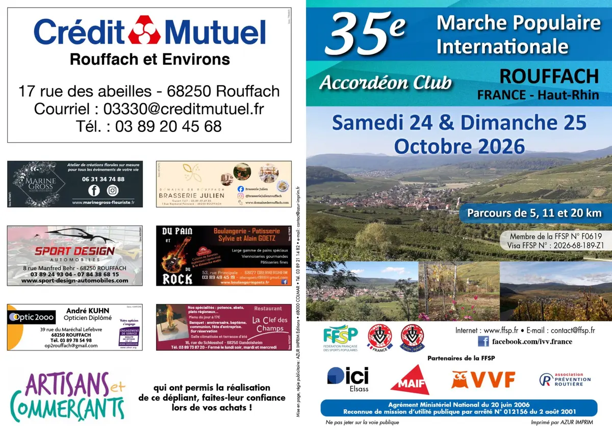 Marche populaire de Rouffach